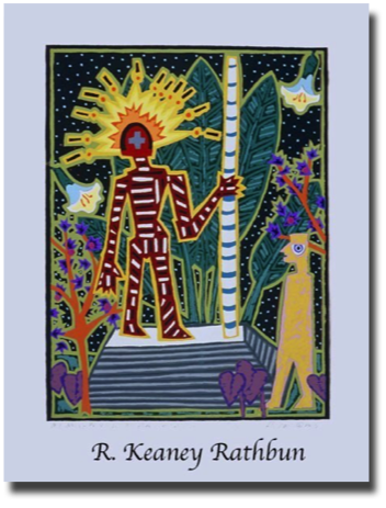 My Inner Primitive Prepares to Speak
21" x 17" framed
$495 My Inner Primitive Prepares to Speak
21" x 17" framed
$495
